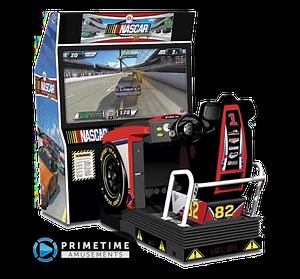 EA Sports NASCAR Racing Motion Cabinet - PrimeTime Amusements