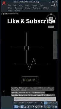 AutoCad Breakline Command