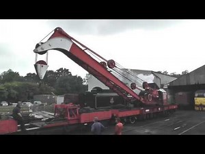 73050 City of Peterborough tender lift with steam crane 31/5/2018