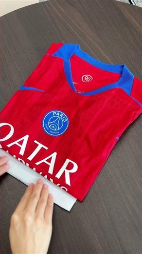 PSG 2025-26 Third AUTHENTIC Jersey Unboxing! (Player Version Review) #psg #soccer #futbol #football