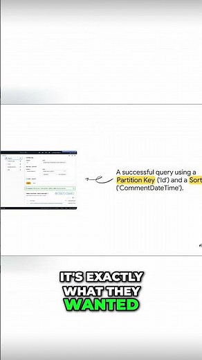 DynamoDB Sort Key Magic: Blazing Fast Queries Revealed! #shorts