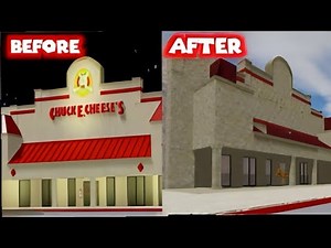 All Abandoned Chuck E. Cheese (Before And After) On Roblox