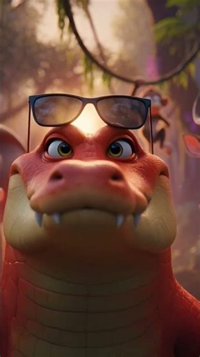 Laal MagarMachh Ki Funny Kahani | AI Animated Shorts. #hindicartoon #viral