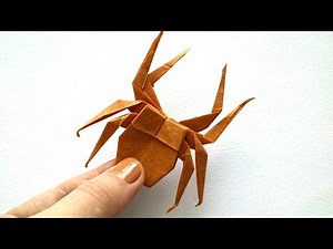 Origami Spider - Origami Tutorial - Paper Spider