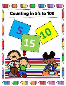 Counting in 5's to 100 reading and writing numbers – skip count
