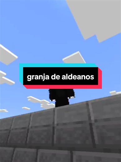 Granja de Aldeanos Automática en Minecraft