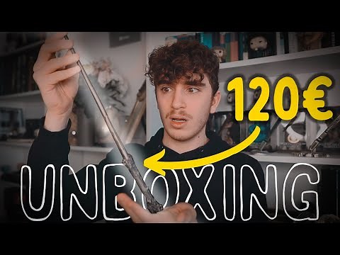 Une baguette Harry Potter à 120€ ? UNBOXING INCROYABLE ⚡️