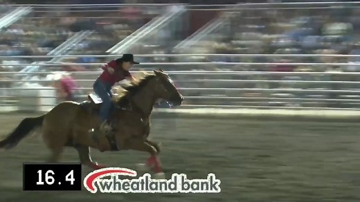 10K views · 828 reactions | Cheyenne Allan went into overdrive at the Horse Heaven Roundup Rodeo finals, holding up the title with 34.50 seconds on two runs. | PRCA ProRodeo | Facebook