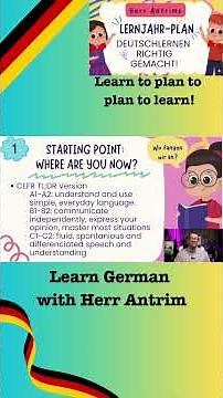 How do you know your German level? A1-C2