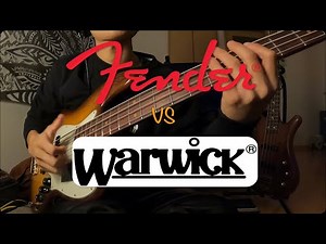 Fender vs Warwick sound comparison