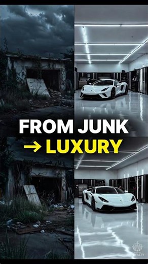 Abandoned NYC Garage → Luxury Car Showroom!#Shorts#NewYork#Transformation