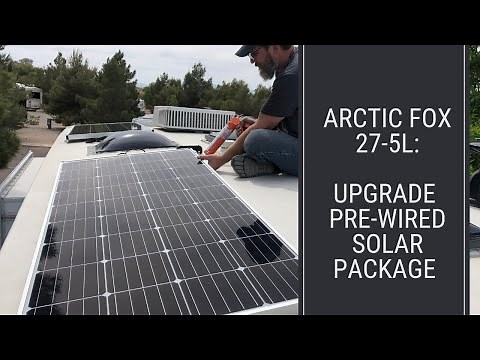 Pre-Wired RV Solar Upgrade - Arctic Fox 27-5L