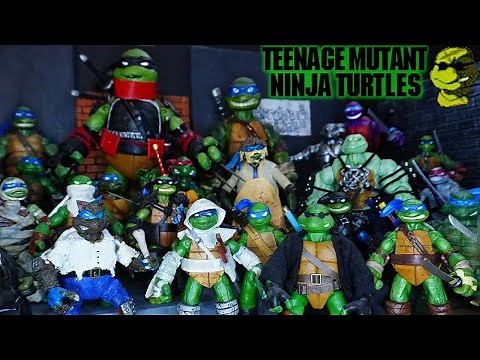 My 29 Custom Leo TMNT Figures Collection