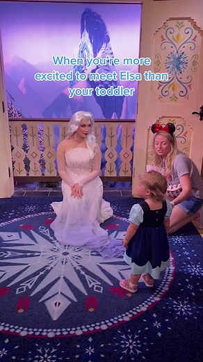 Ella Meets Elsa at Disney Parks - A Magical Moment