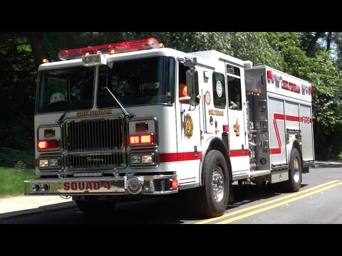 Cheltenham Fire Company Squad 4 Responding 5/21/24