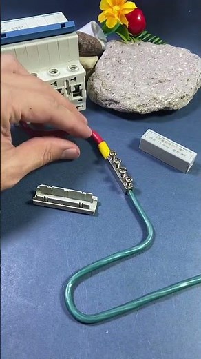 Copper and aluminum wire quick connection method