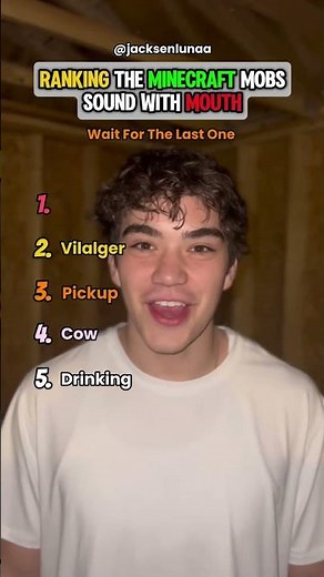 Ranking The Minecraft Mobs Sound With Mouth Pt.17 #minecraft #mimicry #shorts