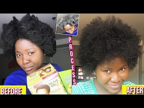 HOW TO SAFELY TEXTURIZE 4C NATURAL HAIR - ORS OLIVE OIL TEXTURIZER