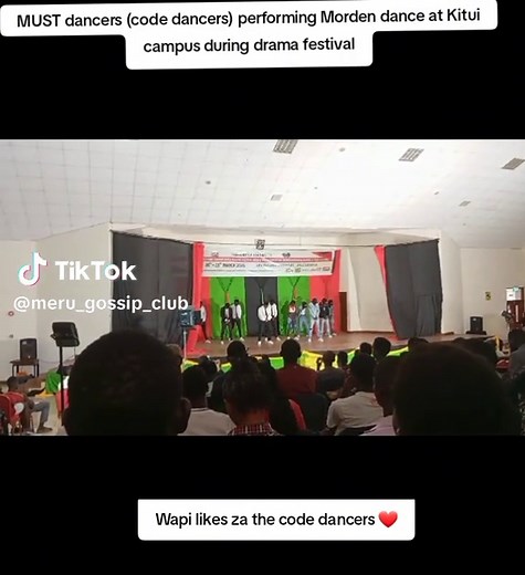 Modern Dance Performance by Code Dancers at Kitui Campus