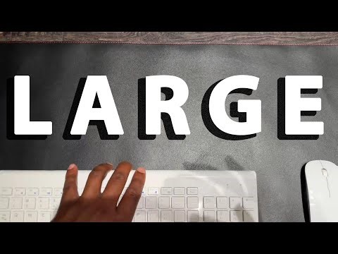 Large Mouse Pads Review - Gaming & Computer Deskmat