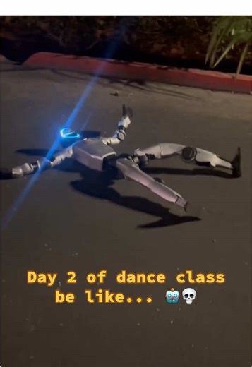 We took him to dance class the next day and... well, he had opinions 😅🤖 The reality of robot training! #RoboEntertain #HumanoidRobot #RobotDance #robotics