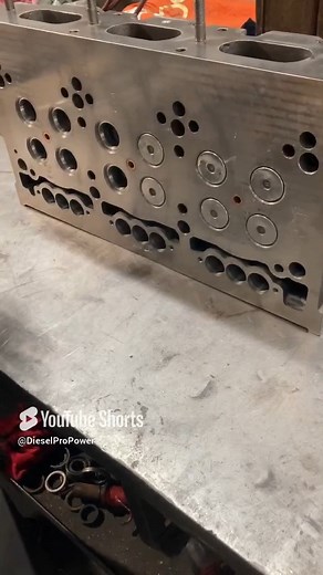 6.8K views · 125 reactions | Installing The Valves On A Detroit Diesel 6V92 Cylinder Head. https://dieselpro.com/detroit-diesel-parts/6v92-engine/cylinder-heads.html #dieselpropower #fastereasierbetter #wekeepyourenginesrunning #detroitdiesel #6v92 #industrialdiesel #cylinderhead #valves | Diesel Pro Power | Facebook