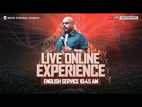 🔴 LIVE | Rock Eternal Church | English Service | March 15th 2026 | 10:45 AM | Ps.REENUKUMAR