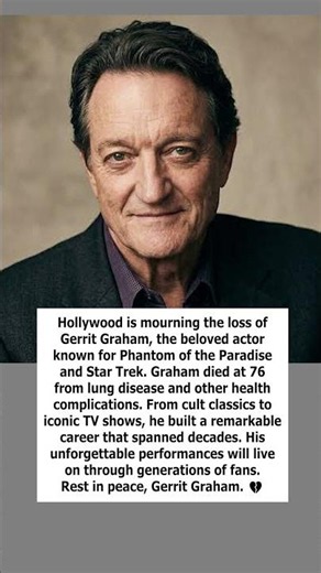 Gerrit Graham Dies at 76 💔 | Star Trek & Phantom of the Paradise Actor