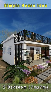 927K views · 6.2K reactions | 2 Bedroom House Design #smallhousedesign #reels #reelsviral #modernhouse #housedesign #housedesign2025 #houseplans #Tinyhousedesign #simplehouse #contemporaryhousedesign #homestyledesign #2bedrooms #3bedroom #4bedroomdesign #2storeyhouseideas #simplehousedesign #housedesignideas #homedesignideas #luxuryhousedesign #dreamhouse #minimalist | House Ideas sa Pinas | Facebook