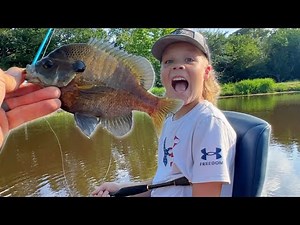 Bluegill Catch, Clean, and Cook! Grilled Fish Quesadillas