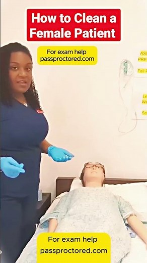Pass the Nursing Assistant Exam - FREE CNA Skills Videos