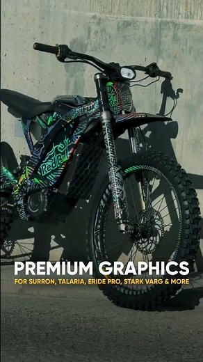 Surron Light Bee Graphics kit By Suronics