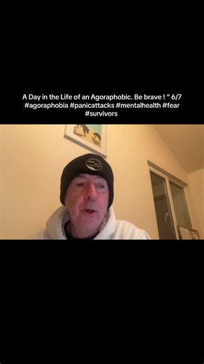 A Day in the Life of an Agoraphobic. Be brave ! “ 6/7 #agoraphobia #panicattacks #mentalhealth #fear #survivors