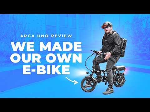 WE MADE OUR OWN E-BIKE! 🚲 ARCA UNO | Our First E-bike Full Review