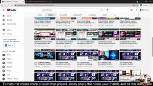 Python Project using Tkinter with MySQL Database