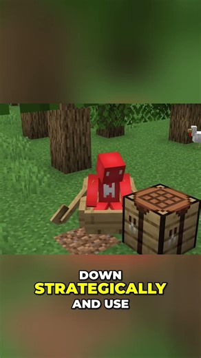 Minecraft No Jump Challenge: Creative Movement Strategies #shorts