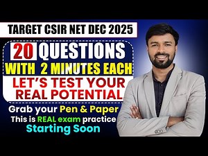 Top CSIR NET Mathematics Important Questions for Dec 2025 - Must Practice!