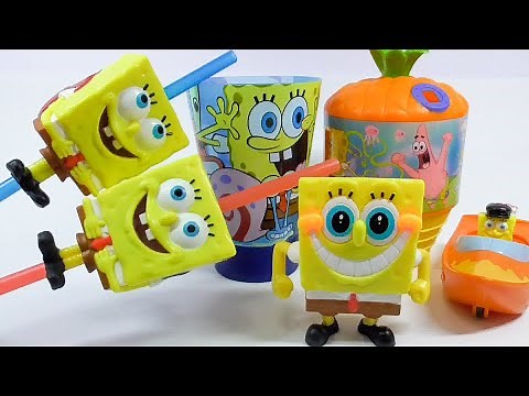 2011 スポンジボブ ハッピーセット SpongeBob McDONALD'S HAPPY MEAL TOY'S