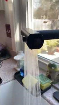 JetFlow Black Kitchen Faucet with Sprayer#shorts #viral #tiktok