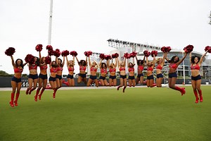 What a night for the Houston Texans Cheerleaders. Go behind the scenes from the 2017 team announcement. | Houston Texans