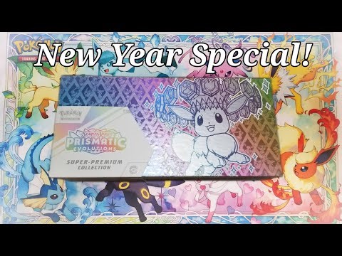 Prismatic Evolution Super Premium Collection Opening (New Year Special!)