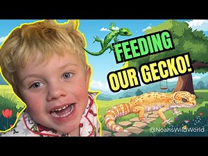 Pet Store Adventure & Feeding Our Gecko!