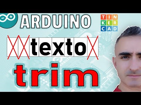CURSO ARDUINO 2024 | Cómo eliminar ESPACIOS en BLANCO de una cadena de TEXTO | Función TRIM