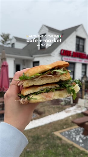 📍Leesburg, VA - An Italian hidden gem with everything imported from Italy and the freshest meats and more! 😍 The owner was so nice and offered me samples of prosciutto other cuts and they were probably the best charcuterie cuts I’ve had anywhere (not chewy!) The upstairs area is also very charming along with the whole place itself 😌 🍝 @caffebottegaitaliana 🚗 8 Fort Evan’s Rd 📷[IPhone 16Pro] Speck&Asiago&Fresco Focaccia Arancino Tomato&Mozzarella Bombolone (mmm) #italiancafe #italianmarket 