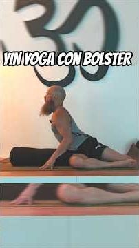 Yin Yoga for the Back: Spinal Twist with Bolster #yogi #dailyyoga #yinyoga
