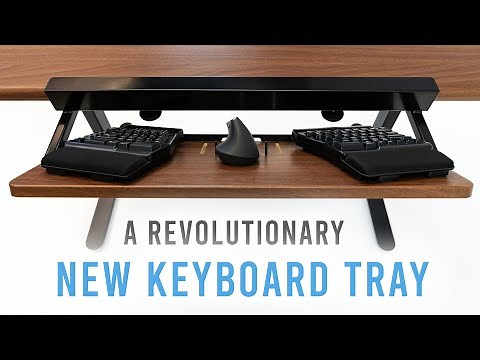 SteadyType EXO - A revolutionary new keyboard tray