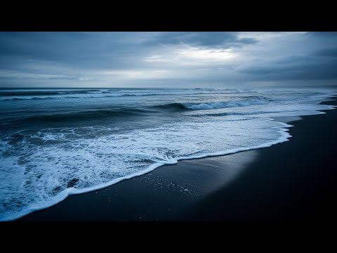 Starlit Coastal Calm 🌙🌊 6 Hours of Gentle Surf Sounds for Total Relaxation