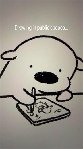 …can I help you…? | #personalspace #animation #drawing #canihelpyou