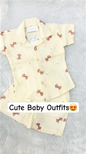 Cutest Baby Outfits😍For Summer #babyclothes #babyfashion #kidswear #babygirl #ytshortsindia