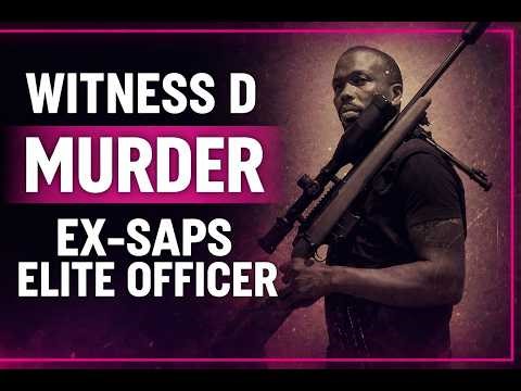 FORMER SAPS SPECIAL TASK FORCE MEMBER ARRESTED FOR WITNESS D MURDER